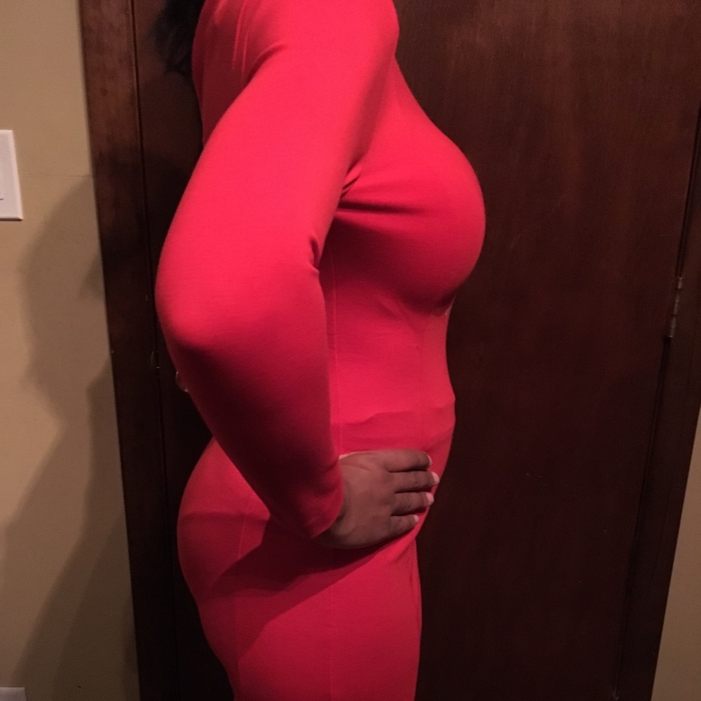 Red dress